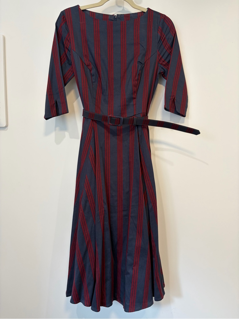Modcloth “Today We Stripe” Vintage A-line Dress
